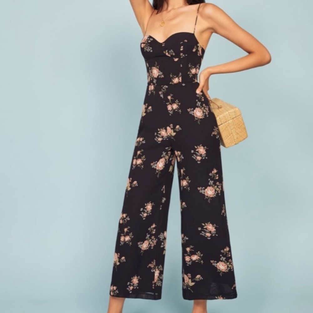 Reformation Portia jumpsuit NWT